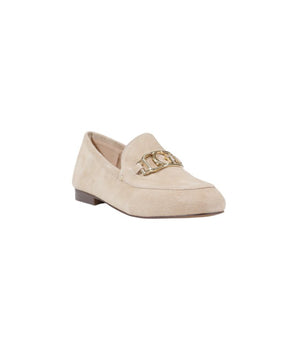 Guess Beige Leather Platform Pumps