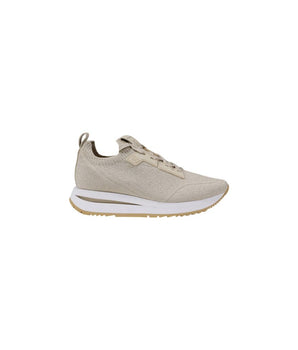 Guess Beige Polyester Low Top Sneakers