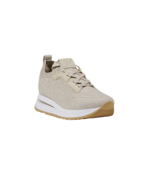 Guess Beige Polyester Low Top Sneakers