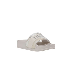 Alviero Martini Prima Classe White Polyethylene Slippers
