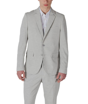 Antony Morato Gray Polyester Blazer