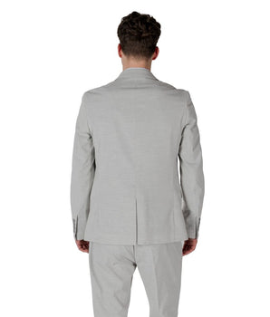 Antony Morato Gray Polyester Blazer