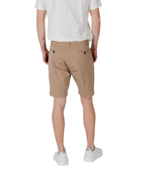 Antony Morato Beige Cotton Bermuda Shorts