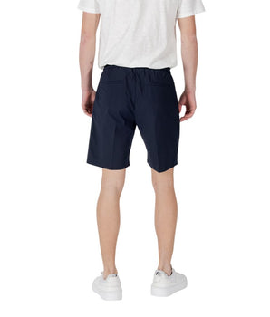 Antony Morato Blue Polyester Bermuda Shorts