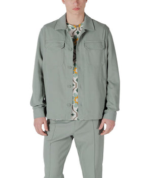 Antony Morato Green Polyester Shirt