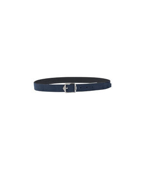Antony Morato Blue Leather Regular Belt
