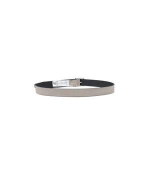 Antony Morato Gray Leather Regular Belt