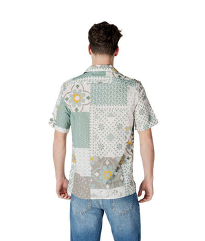 Antony Morato Green Viscose Shortsleeve Shirt