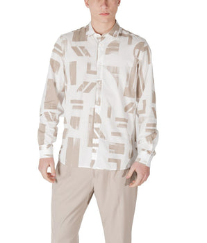 Antony Morato Beige Viscose Shirt
