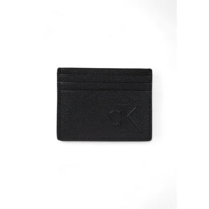 Calvin Klein Jeans Black Leather Cardholder