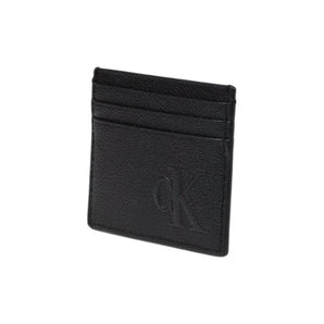 Calvin Klein Jeans Black Leather Cardholder