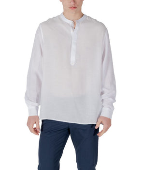 Antony Morato White Lyocell Shirt