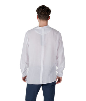 Antony Morato White Lyocell Shirt