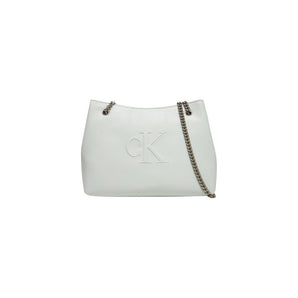 Calvin Klein Jeans Gray Polyethylene Handbag