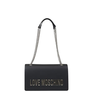 Love Moschino Gray Polyethylene Handbag