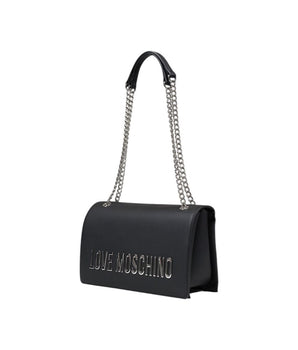 Love Moschino Gray Polyethylene Handbag