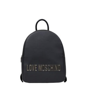 Love Moschino Gray Polyethylene Backpack