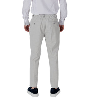 Antony Morato Gray Polyester Dress Pants