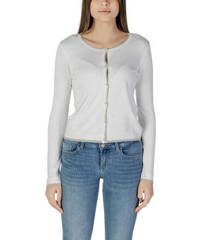 Liu Jo White Viscose Cardigan