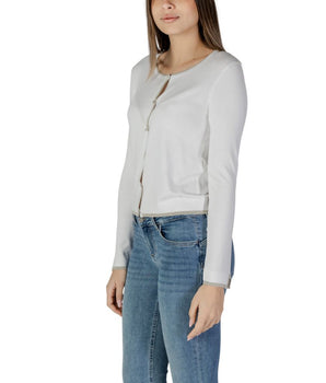 Liu Jo White Viscose Cardigan