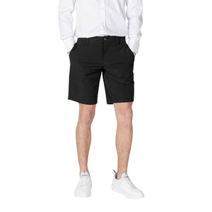 Armani Exchange Black Polyamide Bermuda