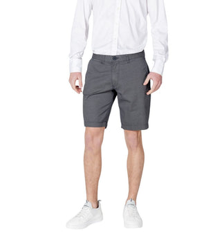 Armani Exchange Blue Cotton Shorts