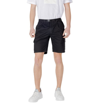 Hugo Boss Black Cotton Bermuda Shorts