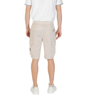 Hugo Boss Beige Polyester Bermuda Shorts