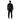 EA7 Emporio Armani Black Cotton Sweatsuit