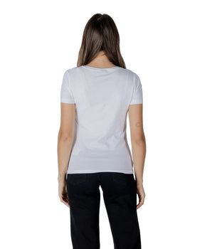 EA7 Emporio Armani White Cotton Sportswear