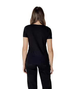 EA7 Emporio Armani Black Cotton Sportswear