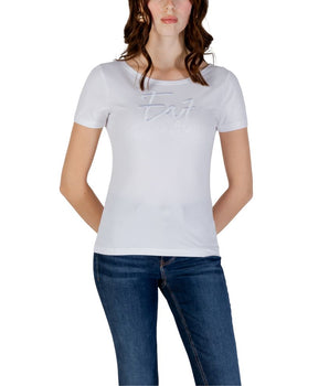 EA7 Emporio Armani White Cotton Sportswear