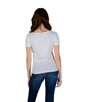 EA7 Emporio Armani White Cotton Sportswear