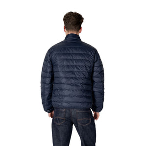 EA7 Emporio Armani Blue Polyamide Jackets & Coat