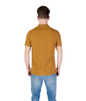 Replay Bronze Cotton Polo Shirt