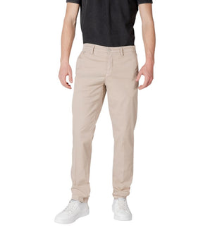 Replay Beige Cotton Casual Pants