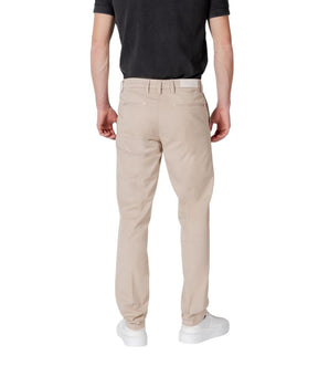 Replay Beige Cotton Casual Pants