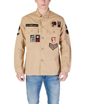 Replay Beige Denim Shirt