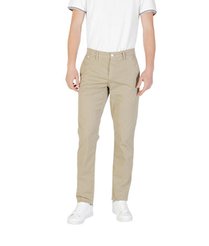 Replay Green Cotton Casual Pants