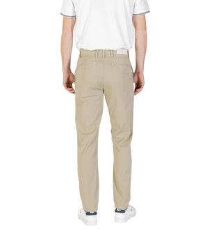 Replay Green Cotton Casual Pants