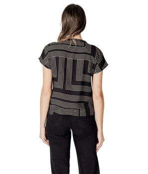 Jacqueline De Yong Black Viscose Sportswear