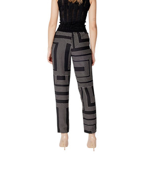 Jacqueline De Yong Black Viscose Pants