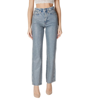 Only Blue Cotton Mom Jeans