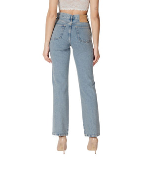 Only Blue Cotton Mom Jeans