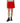 Only Red Recycled Polyester Mini Skirt