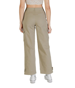 Only Beige Cotton Cargo Pants