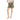 Only Green Viscose Bermuda Shorts