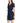 Vila Clothes Blue Recycled Polyester Short Dress