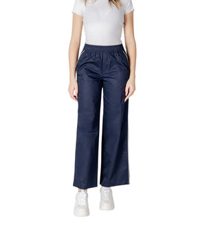Only Blue Cotton Casual Pants