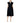 Vila Clothes Black Cotton Midi Dress